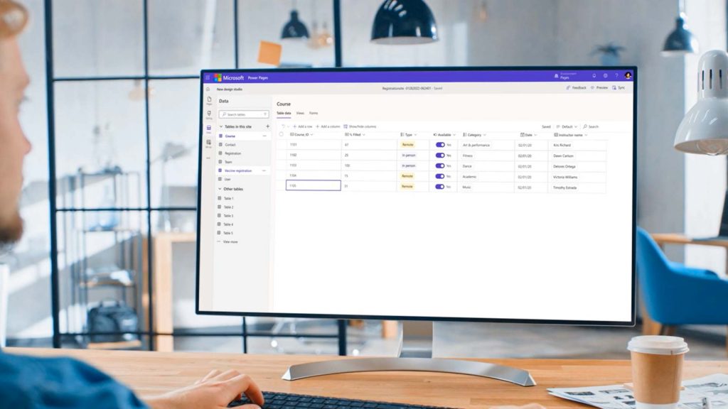 Trabaja con Power Pages